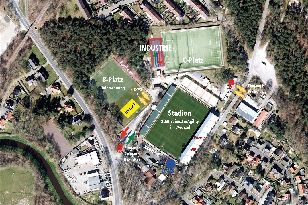 Stadionplan Meppen 2026