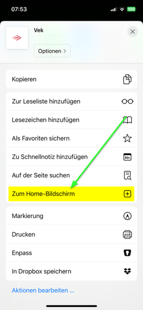 IPhone Schritt 2
